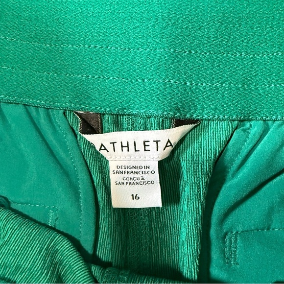 NWT Athleta Echo Wide Leg Crop Pants size 16 - Picture 9 of 11